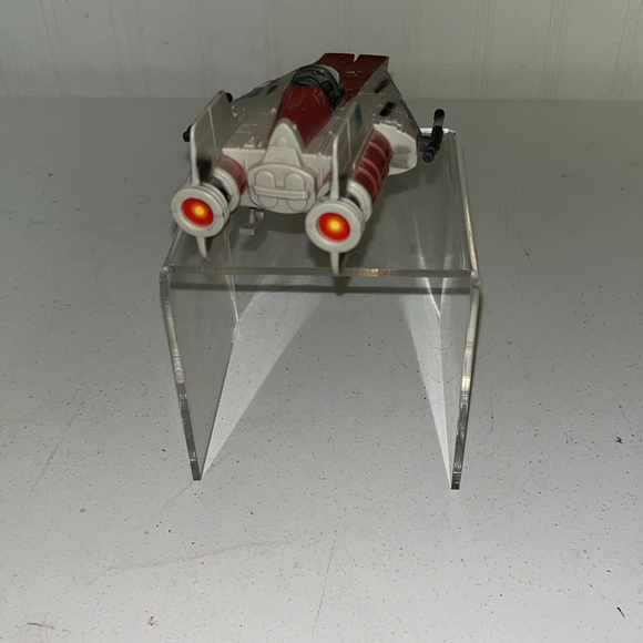 Vintage 1995 STAR WARS Action Fleet MICRO MACHINES  A-WING STARFIGHTER - Picture 4 of 7